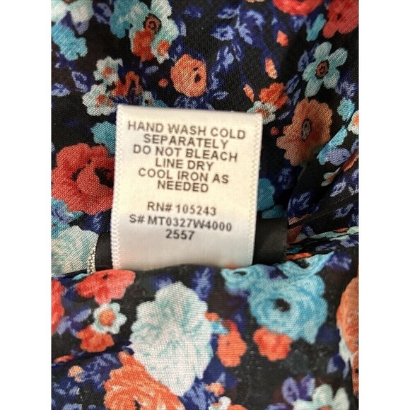 Bobeau Floral Kimono/Wrap Size Large (12/14) - Picture 5 of 12